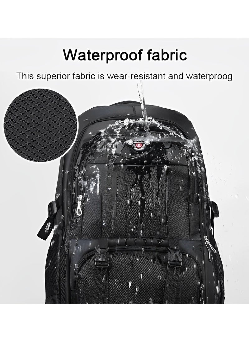 Travel Laptop Backpack College Backpack Airline Approved Business Work Bag Water Resistant Durable Laptop Large Daypack Business Weekender Luggage Backpack for Men Women