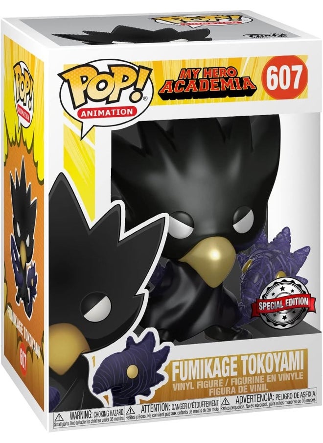 Funko Pop! & Tee: Animation: My Hero Academia: Tokoyami (Medium)