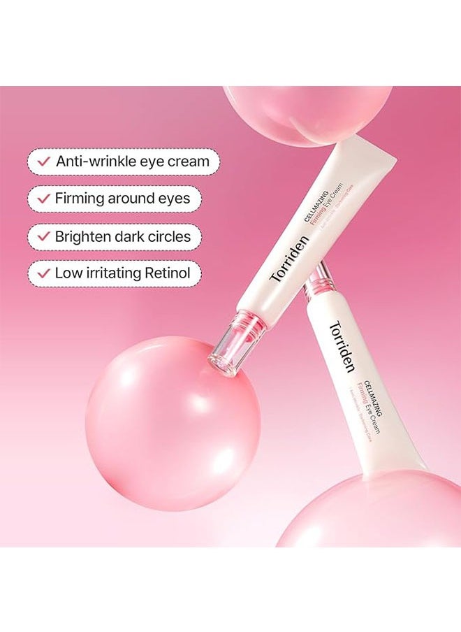 Cellmazing Firming Eye Cream 30ml, Anti Wrinkle, Darkening and Dark Circles Care, Collagen Firming Eye Cream