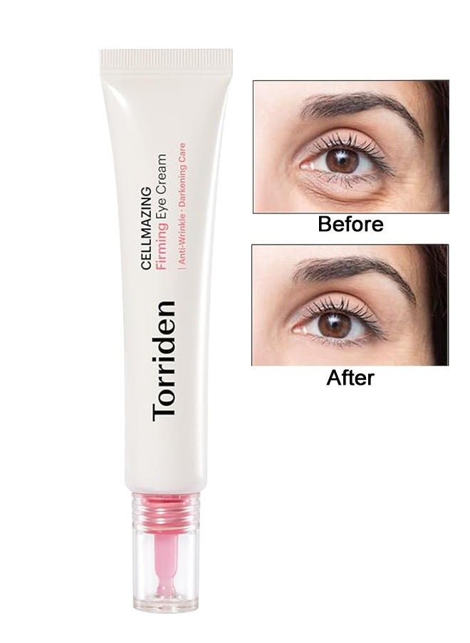 Cellmazing Firming Eye Cream 30ml, Anti Wrinkle, Darkening and Dark Circles Care, Collagen Firming Eye Cream