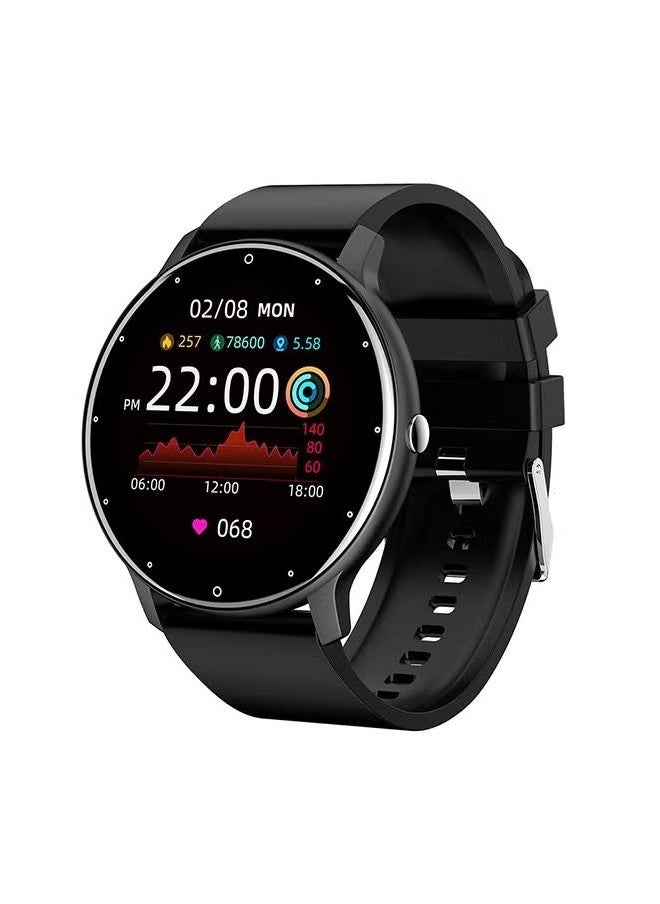 Men's and women's smartwatches, fitness trackers and heart rate, blood pressure, blood oxygen, sleep monitor IP67 waterproof 1.28