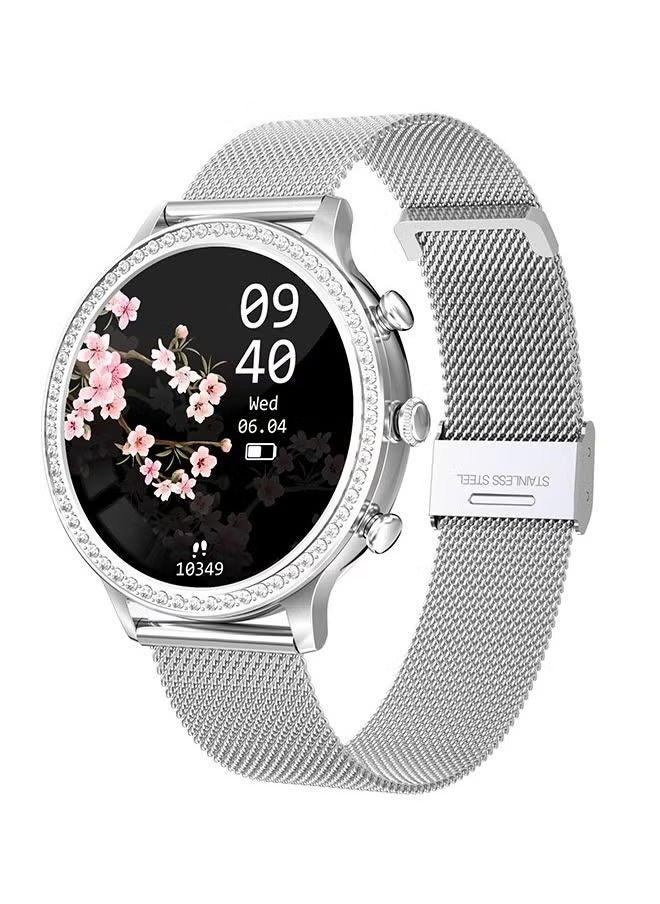 Women's smart watch (answer/make calls) smartwatch for Android phones and iOS 1.32