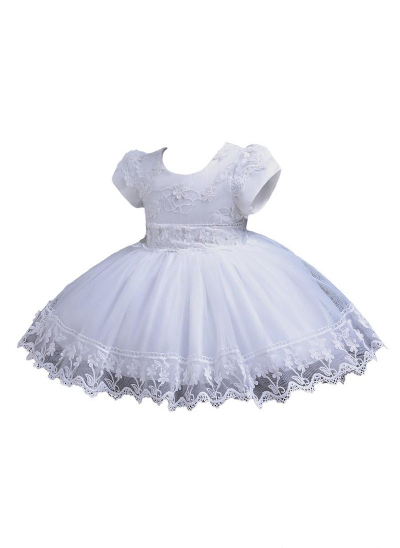 Sophia White Baby Party Dress