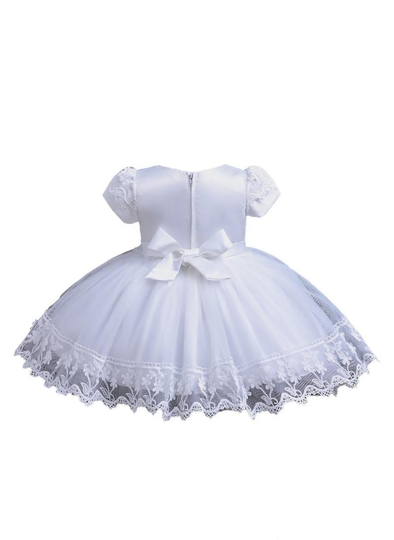 Sophia White Baby Party Dress