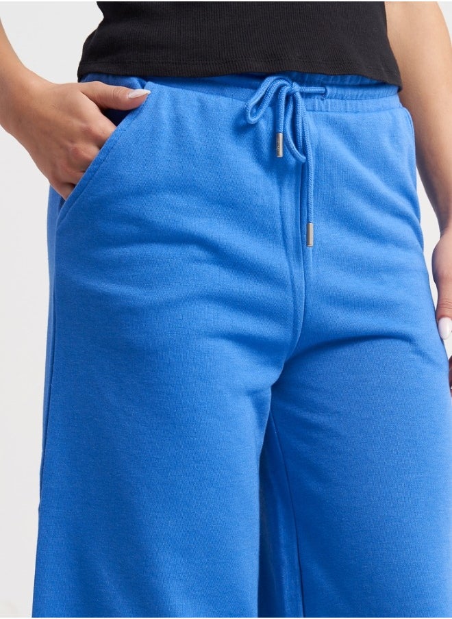 Royal Blue Cropped Pants