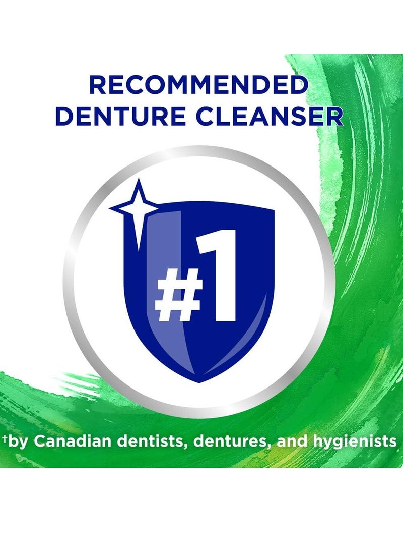 POLIDENT FRESH CLEANSE FOAMING DENTURE CLEANSER 125ML