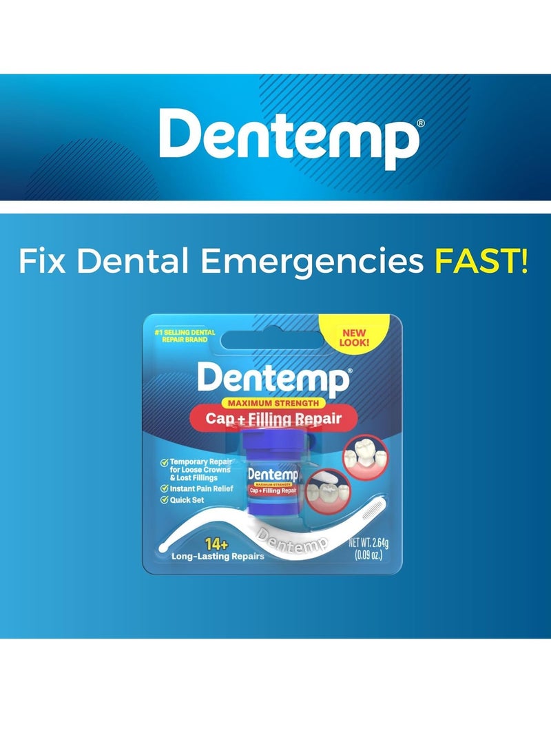 DENTEMP Maximum Strength Dental Repair 2.2 g