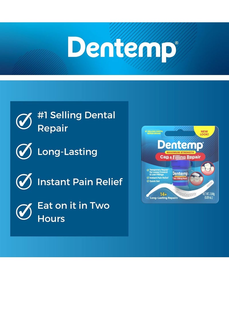 DENTEMP Maximum Strength Dental Repair 2.2 g