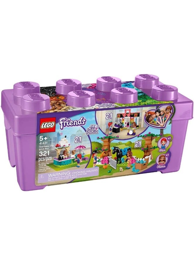 LEGO Friends Heartlake City Brick Box 41431 Building Kit (321 Pieces)