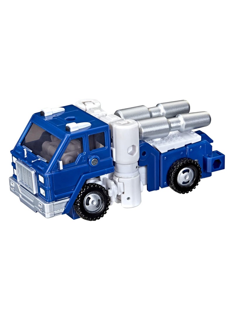 Transformers Toys Generations War for Cybertron: Kingdom Deluxe Autobot Pipes Action Figure