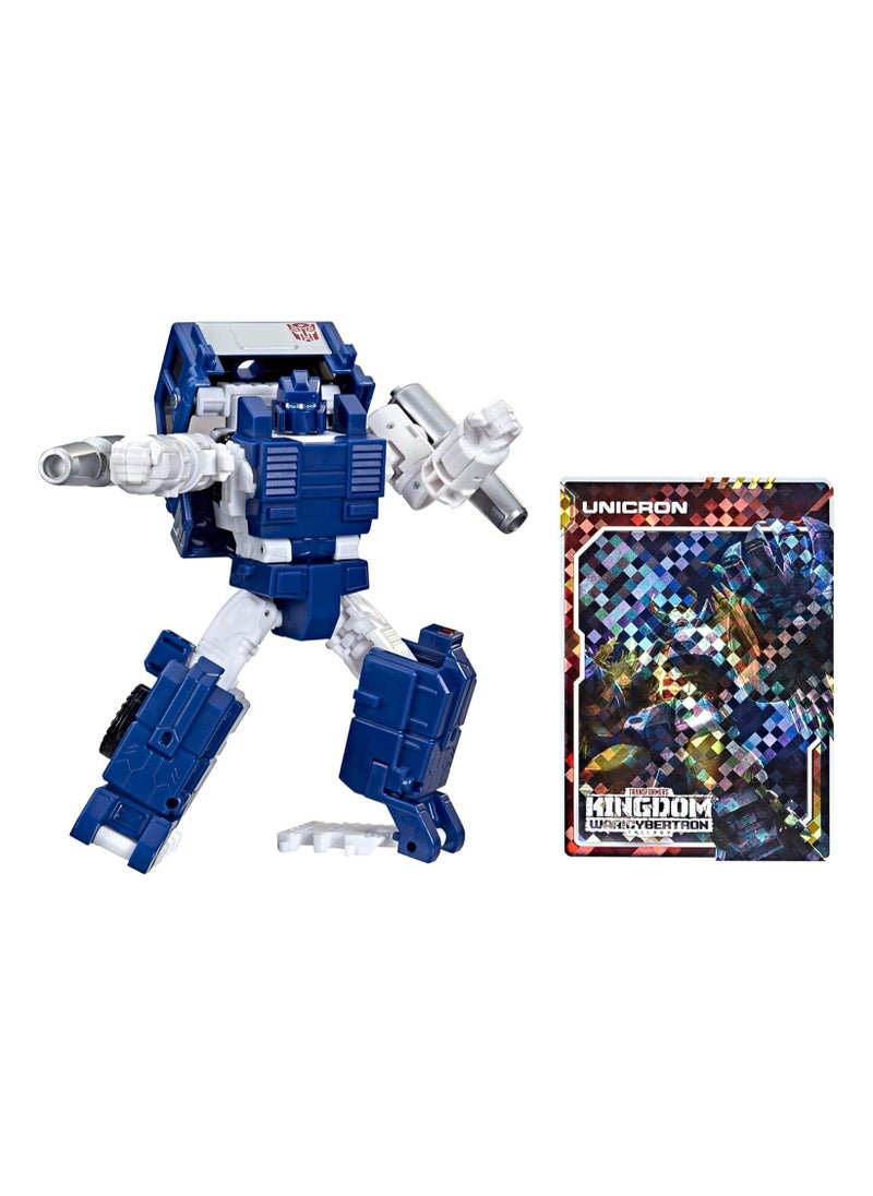 Transformers Toys Generations War for Cybertron: Kingdom Deluxe Autobot Pipes Action Figure