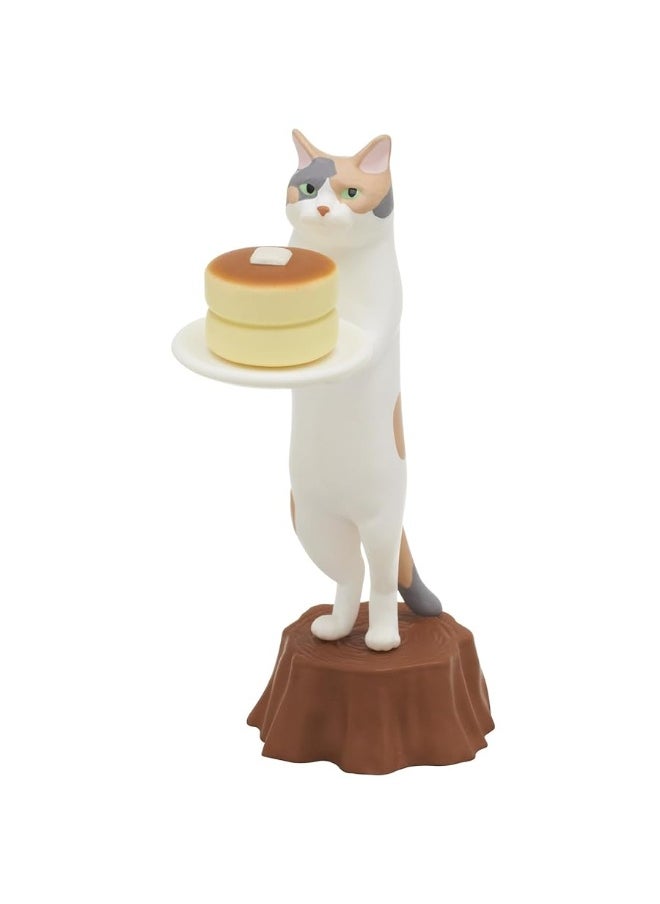 Kitan Club Cat Cafe Plastic Toy- Blind Box Includes 1 of 5 Collectable Figurines - Fun, Versatile Decoration - Authentic Japanese Design - Made from Durable Plastic