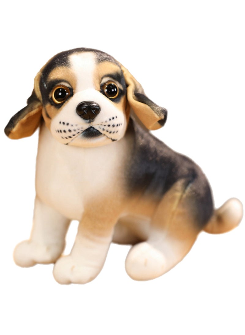 18 CM Cute Simulation Dog Plush Toy Soft Stuffed Animal Sitting Doll For Girls And Boys All Ages Gift（Style 5）