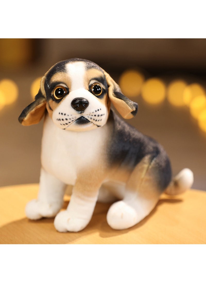 18 CM Cute Simulation Dog Plush Toy Soft Stuffed Animal Sitting Doll For Girls And Boys All Ages Gift（Style 5）