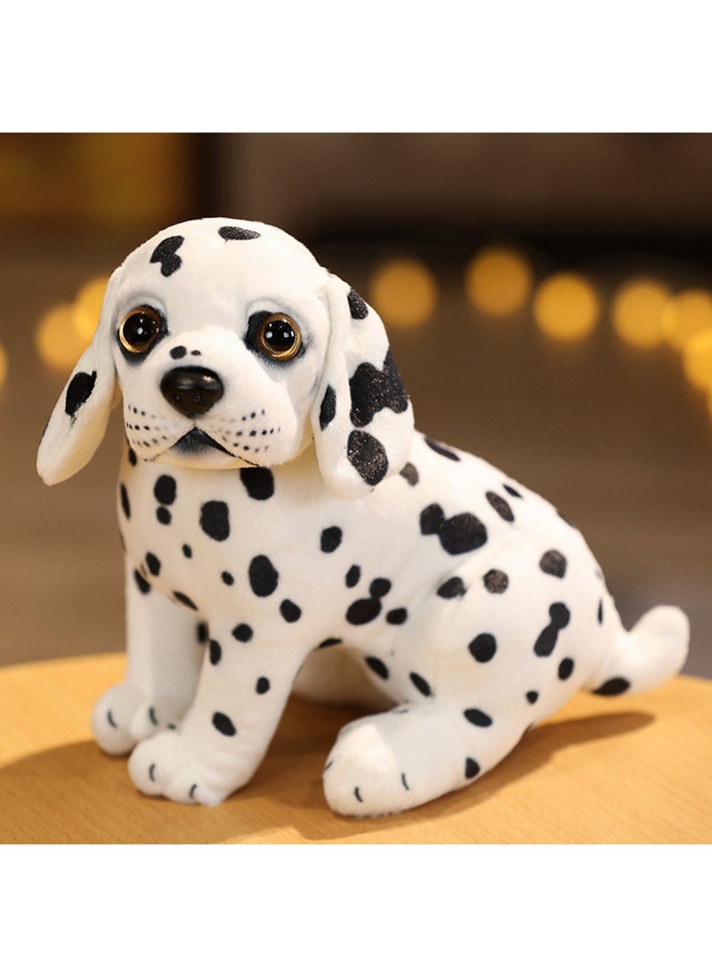 18 CM Cute Simulation Dog Plush Toy Soft Stuffed Animal Sitting Doll For Girls And Boys All Ages Gift（Style 4）