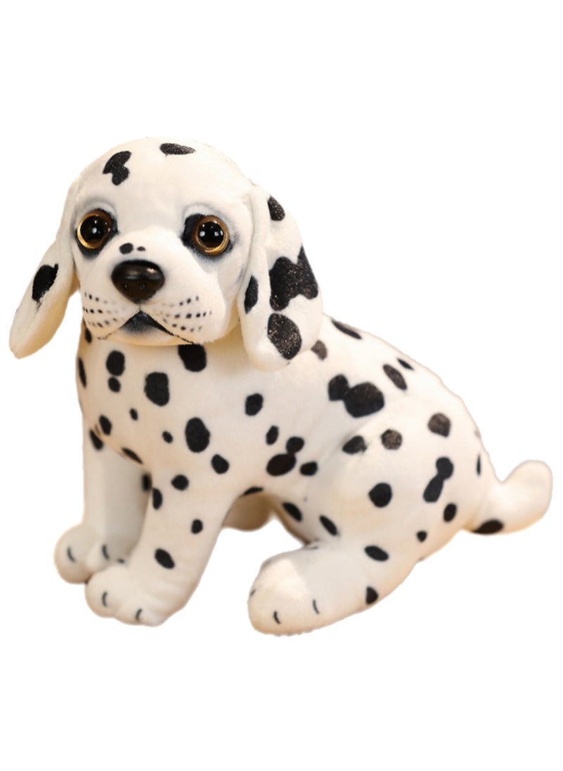 18 CM Cute Simulation Dog Plush Toy Soft Stuffed Animal Sitting Doll For Girls And Boys All Ages Gift（Style 4）