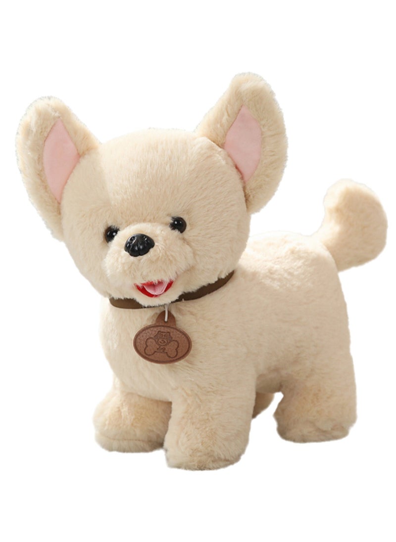 25 CM Cute Simulation Dog Plush Toy Soft Stuffed Animal Doll For Girls And Boys All Ages Gift（Style 5）