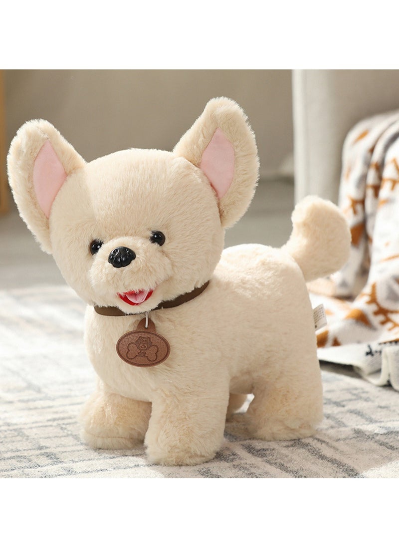 25 CM Cute Simulation Dog Plush Toy Soft Stuffed Animal Doll For Girls And Boys All Ages Gift（Style 5）