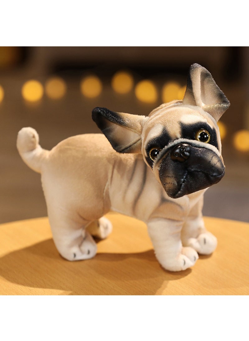 18 CM Cute Simulation Dog Plush Toy Soft Stuffed Animal Standing Doll For Girls And Boys All Ages Gift（Style 6）