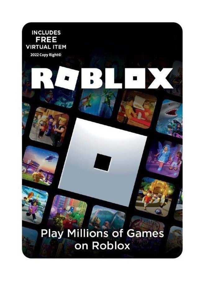 Roblox Gift Card POR 100 AED (Delivery Via SMS/ Whatsapp)