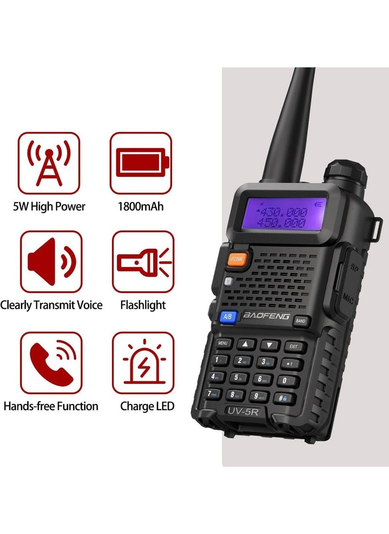 Professional Two Way FM Transceiver Dual Band Long Range Two Way Radio