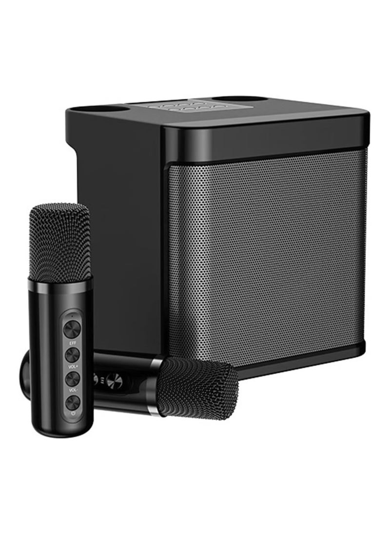 1 Set Bluetooth Speaker with Microphone 5.0 USB Charging Wireless Speakers with Bluetooth Surround Sound Portable Speaker for Smart TV Microphone with Speaker for Singing