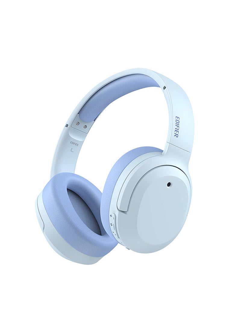 Hybrid Active Noise Cancelling Headphones - LDAC Codec - Hi-Res Audio Wireless & Wired - Fast Charge - 49H Playtime - Over Ear Bluetooth V5.2 Headphones Blue