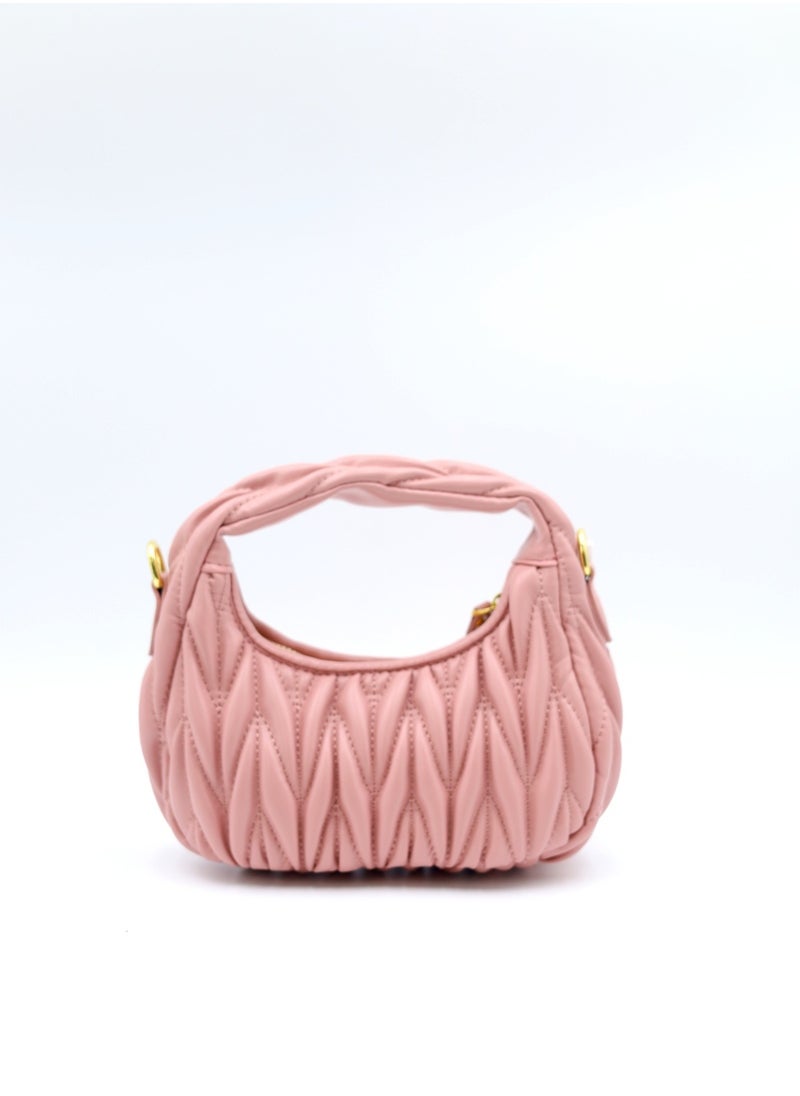 MIU Wander nappa leather hobo Shoulder Bag