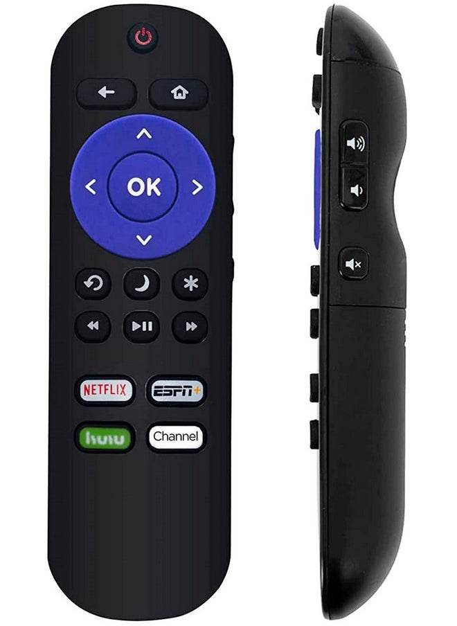 Replacement Remote Control for Roku TV, Compatible with TCL Roku/Onn Roku/Element Roku/Westinghouse Roku/Philips Roku/JVC Roku Smart TVs