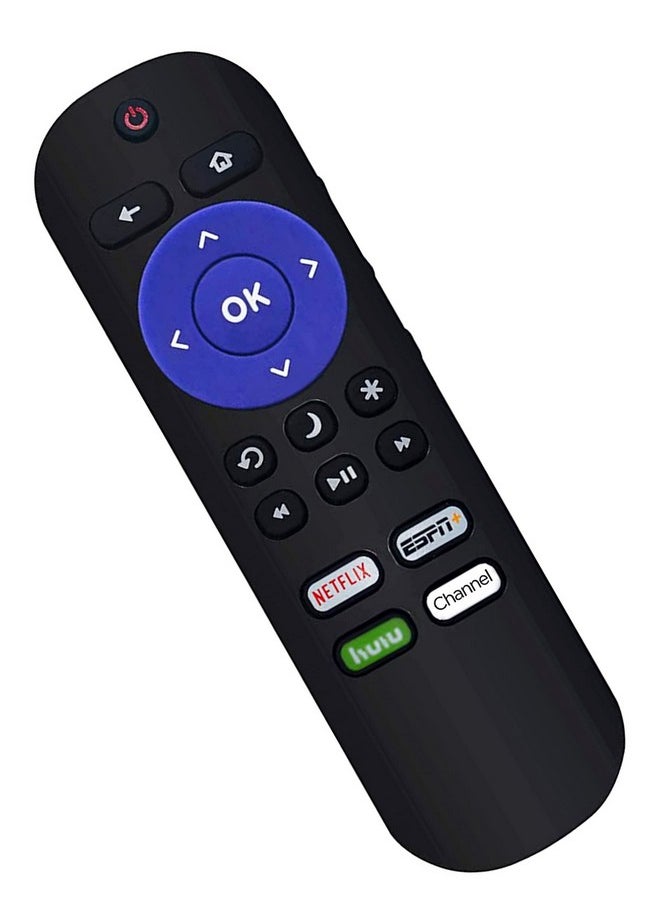 Replacement Remote Control for Roku TV, Compatible with TCL Roku/Onn Roku/Element Roku/Westinghouse Roku/Philips Roku/JVC Roku Smart TVs