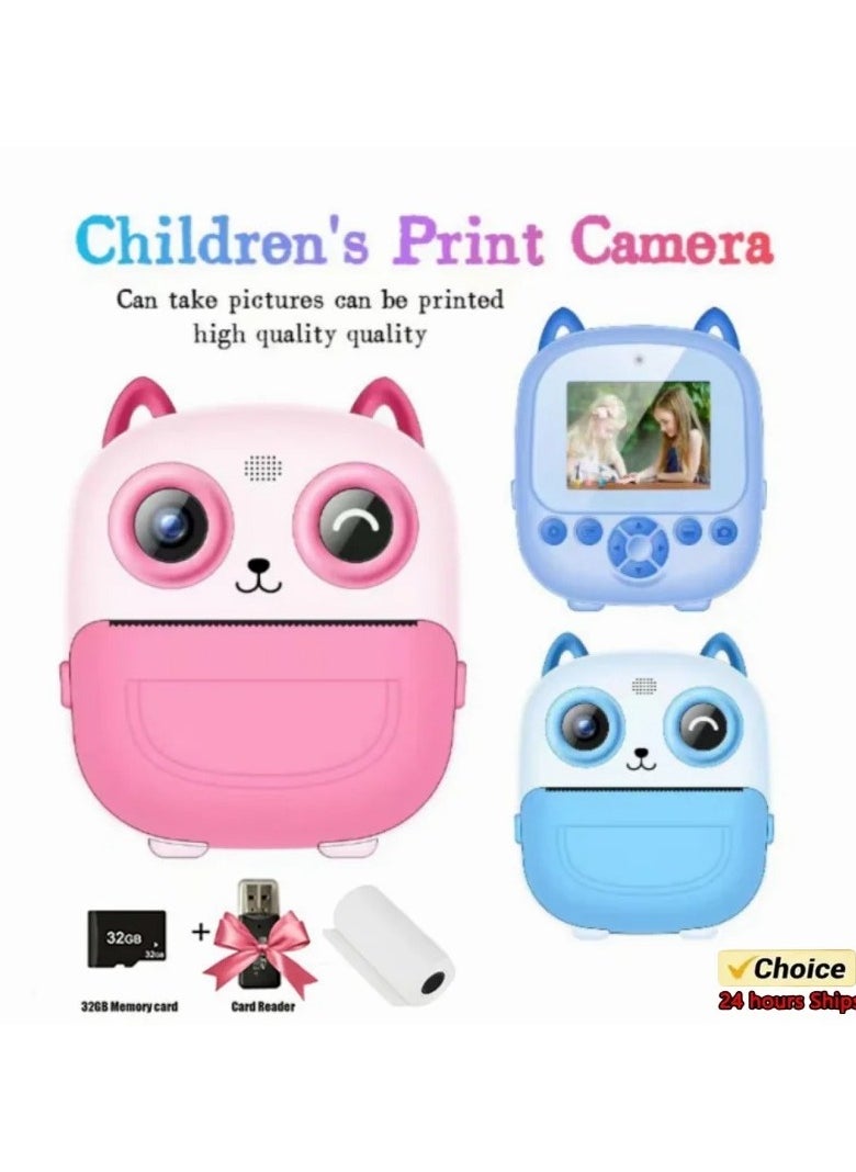 Kids' Print Camera – Capture Creativity and Memories in Flight.