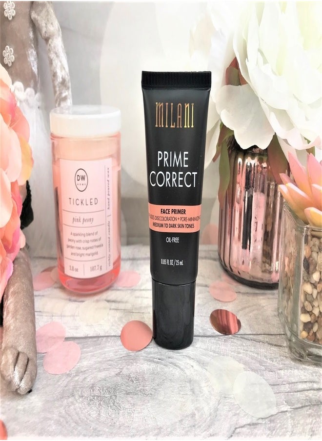 Milani Prime Correct Diffuses Discoloration + Pore-Minimizing Face Primer - 05 Medium/Dark 25ml
