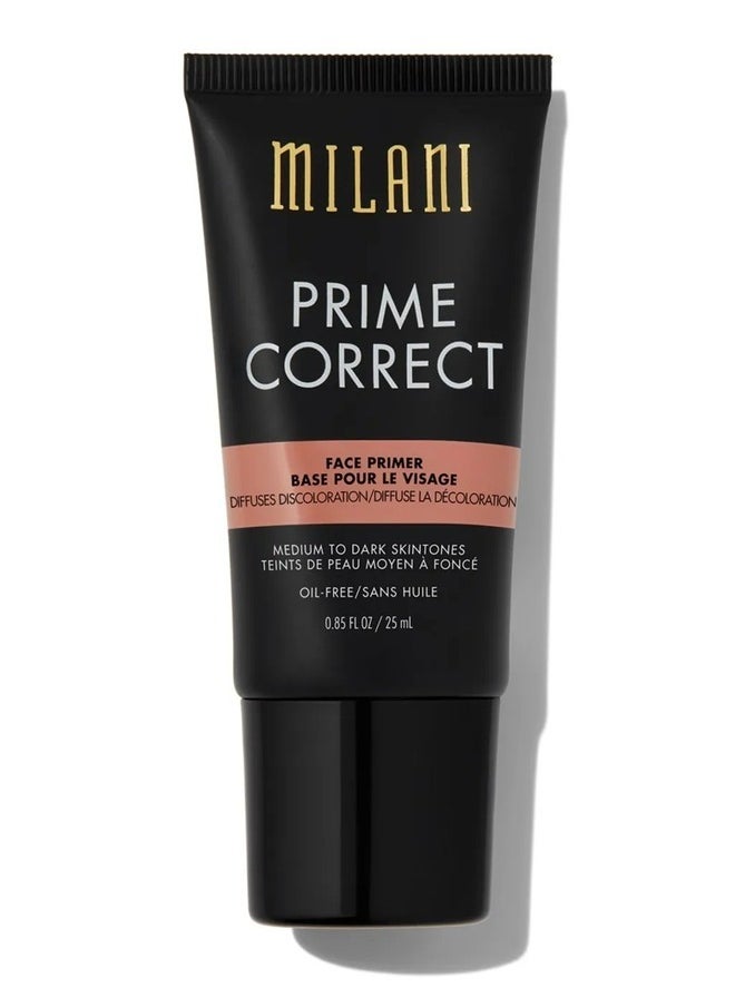 Milani Prime Correct Diffuses Discoloration + Pore-Minimizing Face Primer - 05 Medium/Dark 25ml