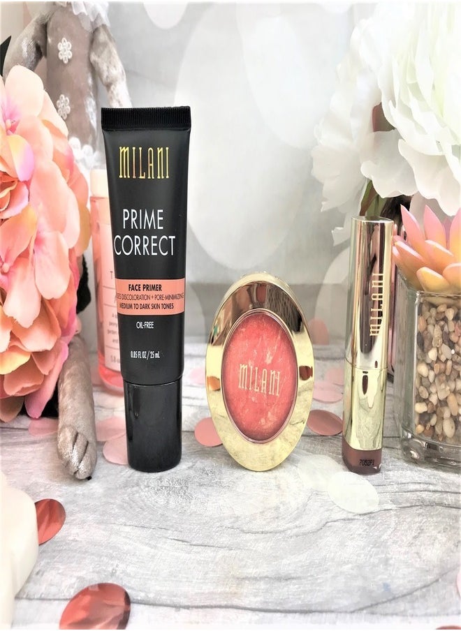 Milani Prime Correct Diffuses Discoloration + Pore-Minimizing Face Primer - 05 Medium/Dark 25ml