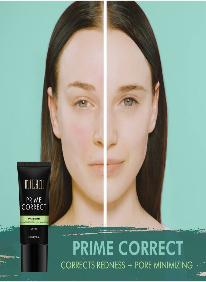 Milani Prime Correct Corrects Redness + Pore-Minimizing Face Primer 25ml