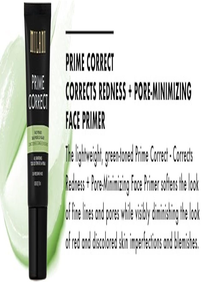 Milani Prime Correct Corrects Redness + Pore-Minimizing Face Primer 25ml