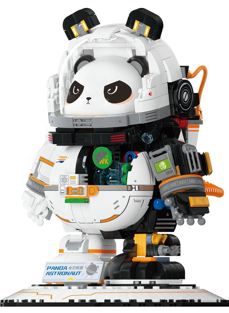 Space Panda Astronaut Building Sets, Cute Animals Panda Bear Display Model, Space Toys Sets for Adults Kids Boys Girls Aged 8 9 10 11 12 13