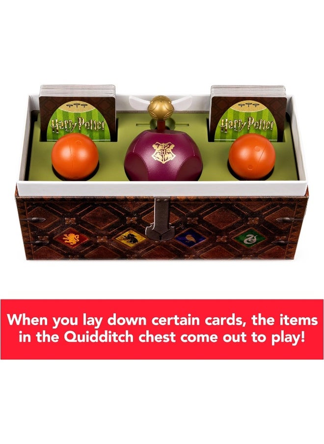 Harry Potter Catch The Golden Snitch, A Quidditch Board Game for Witches, Wizards and Muggles, Family Game Ages 8 & up