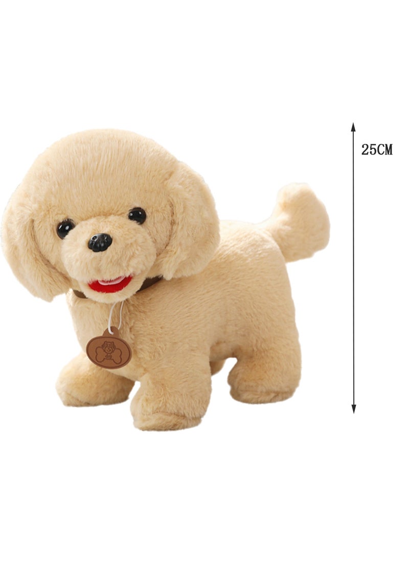 25 CM Cute Simulation Dog Plush Toy Soft Stuffed Animal Doll For Girls And Boys All Ages Gift（Style 8）