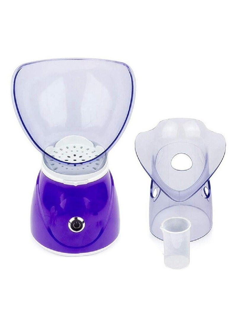 Facial Steamer Facial Sauna For Deep Skin Cleansing Moisturizing Sauna Facial Spa Steamer 60ml Water Tank For Facial Mask Nasal Mask Skin Vaporizer Machine Ideal For Skin Care Moisturizing Sprayer