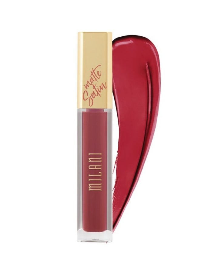 Milani Amore Satin Matte Lip Crème - Velour (0.22 Fl. Oz.) | Cruelty-Free Nourishing Lip Gloss with Soft, Full Matte Finish