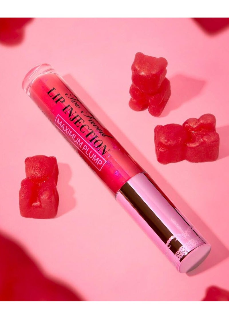 Lip Injection Maximum Plump Extra Strength Lip Plumper Gloss | Hydrating + Plumping, 0.14 fl. oz. 05-Yummy Bear