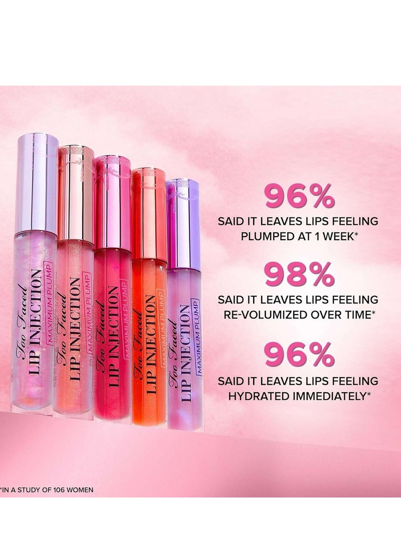 Lip Injection Maximum Plump Extra Strength Lip Plumper Gloss | Hydrating + Plumping, 0.14 fl. oz. 05-Yummy Bear