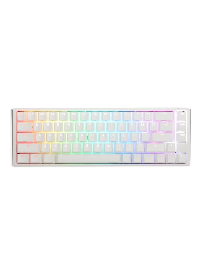 Ducky One 3 Classic White Full size Red switches RGB English