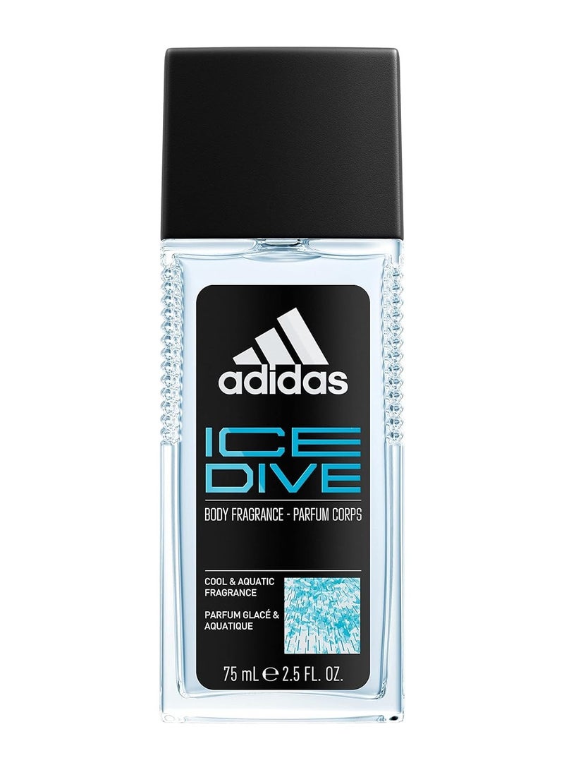 Ice Dive Body Fragrance for Men, 2.5 fl oz 75 mlmm