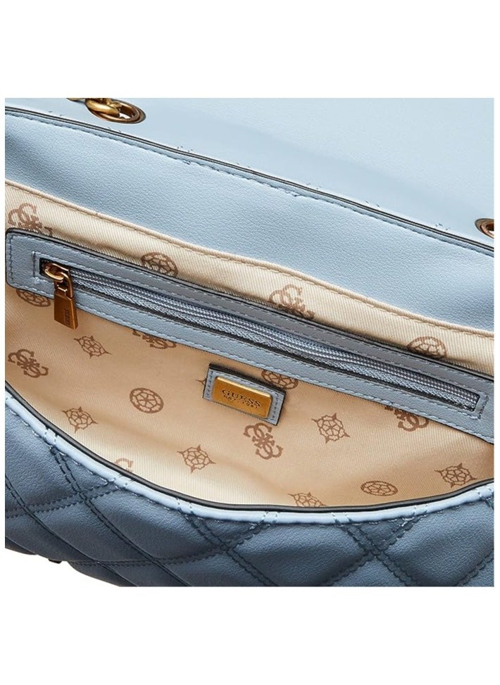 Triana Convertible Crossbody Flap Blue