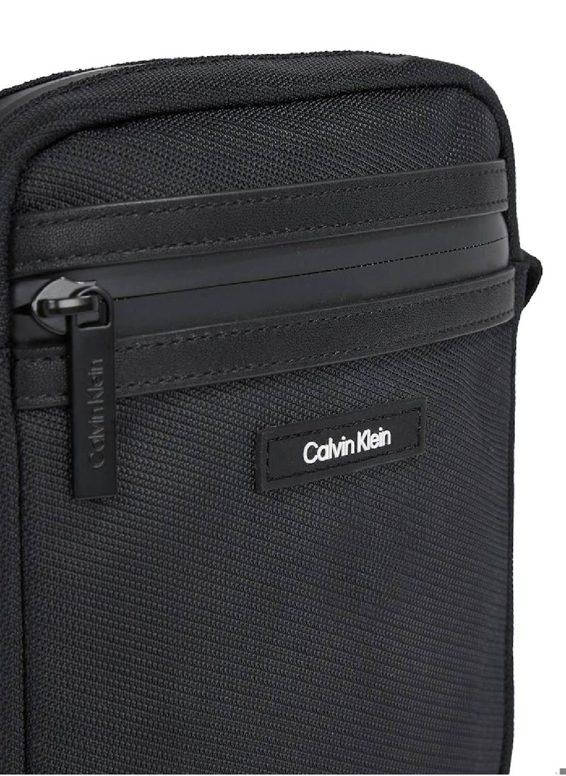 Men's Ck Essential Reporter Bag - Polyester, Black