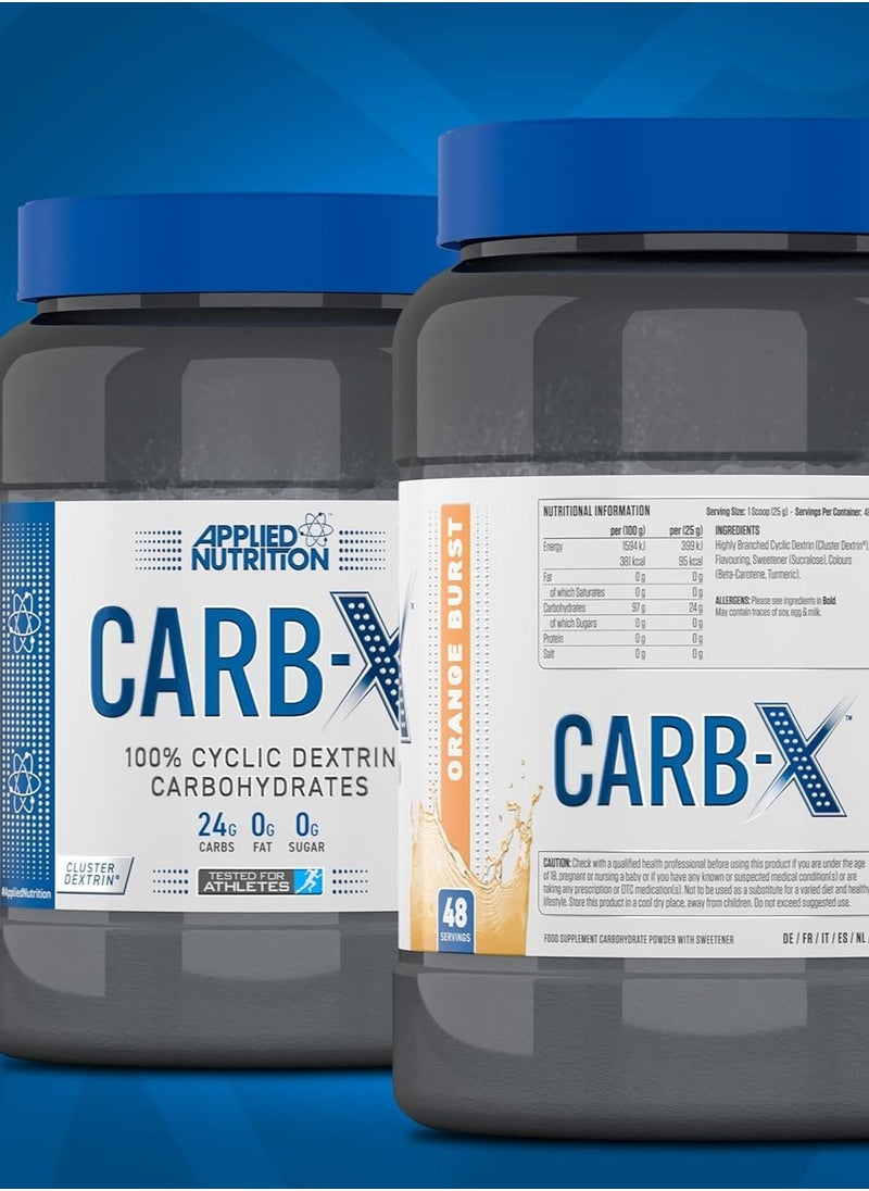 Applied Nutrition Carb-X, Orange Burst Flavor, 1.2Kg, 48 Serving