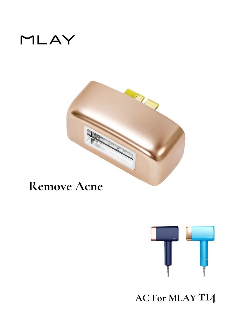 T14 AC 500000 Pulses Lamp, Painless Ice Cooling IPL Hair Removal Device for Remove Acne