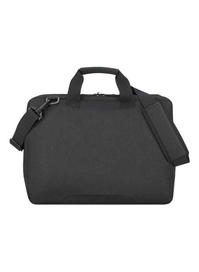 Esplanade 2-Compartment Satchel - Deep Black